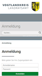 Mobile Screenshot of intranet.vogtlandkreis.de
