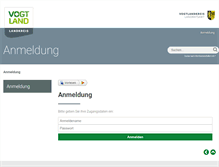 Tablet Screenshot of intranet.vogtlandkreis.de